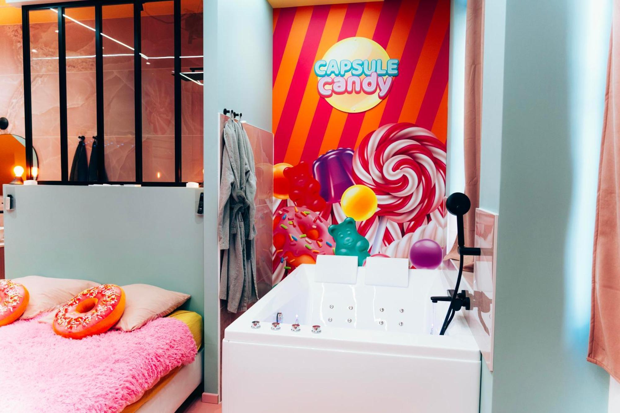 Capsule Bonbon - Balneo - Sauna - Billard - Nintendo Switch 두에 외부 사진