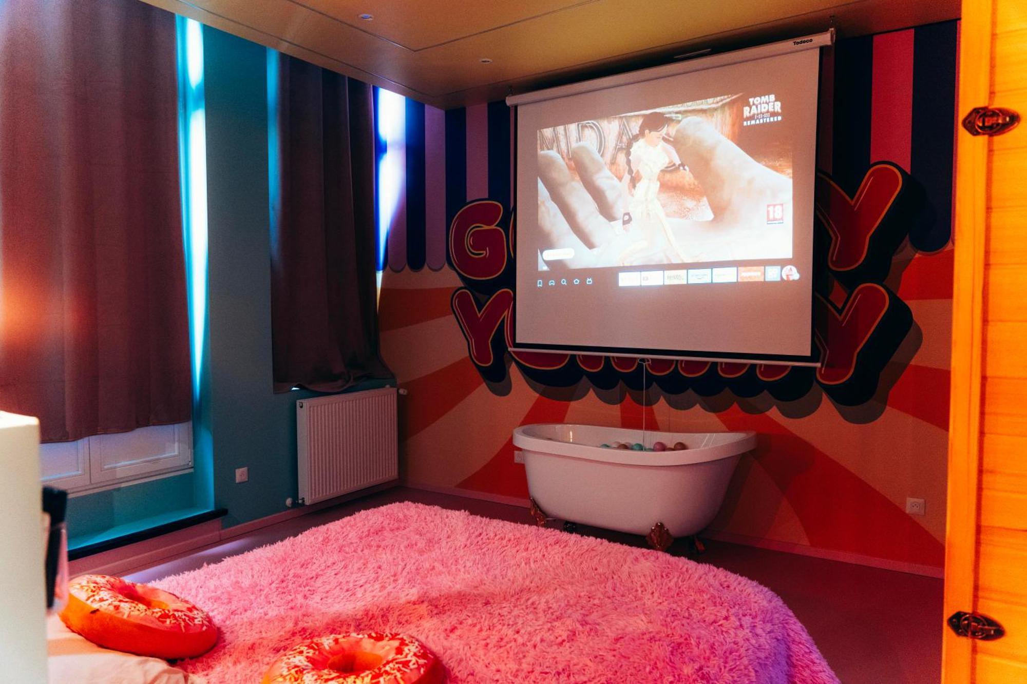Capsule Bonbon - Balneo - Sauna - Billard - Nintendo Switch 두에 외부 사진