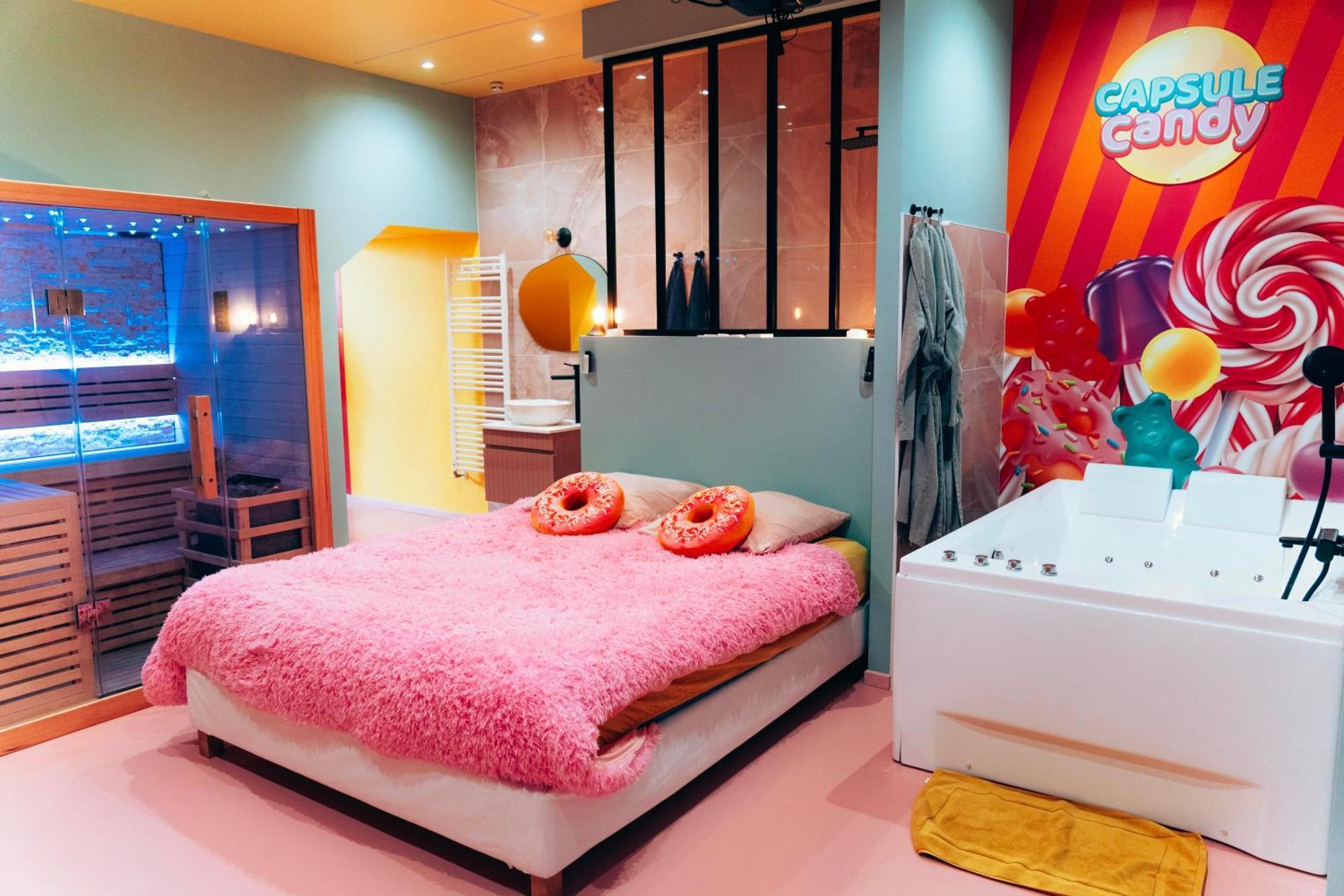 Capsule Bonbon - Balneo - Sauna - Billard - Nintendo Switch 두에 외부 사진
